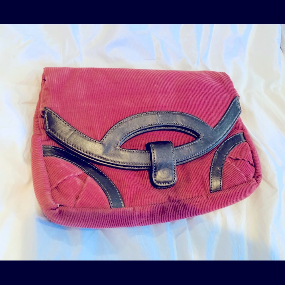 Lauren Merkin Corduroy Clutch